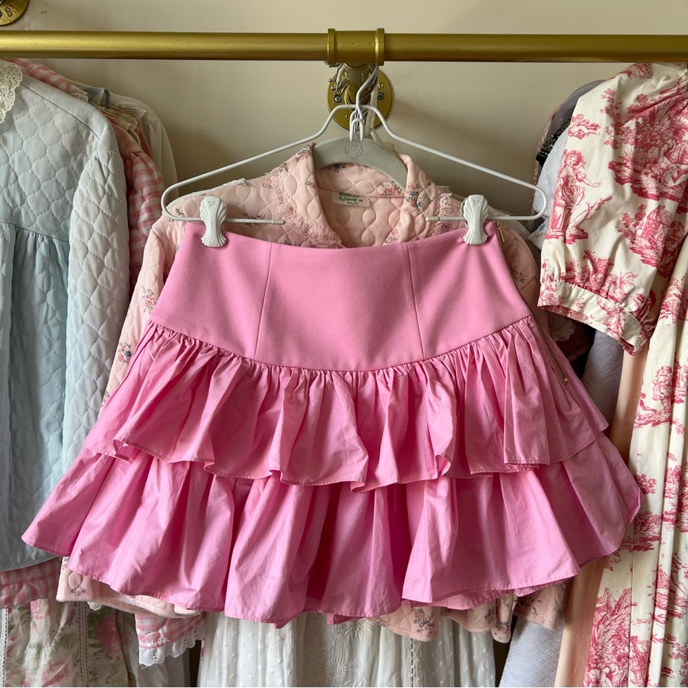 RUFFL MINI SKIRT by LOVESHACKFANCY 🎀